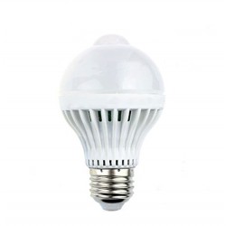 Bec LED E27 7W cu Senzor Miscare