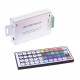 Controler banda LED RGB 24A, 288W cu telecomanda 44 Taste, 12-24V