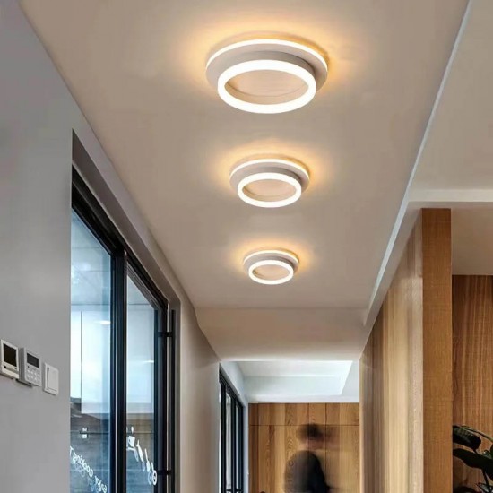 Lustra LED  1023 RD design simplu si generos rotund lumina calda/ neutra/ rece
