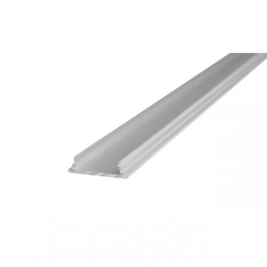 Profil Aluminiu FEXIBIL pentru Banda LED 2m, difuzor mat