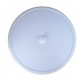 Spot LED 24W cu senzor de miscare si crepuscular IP44, 220V, Aplicat Rotund, Lumina rece, pentru baie si holuri