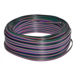 Cablu alimentare banda LED RGB cu 4 fire