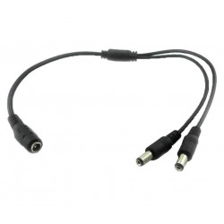 Spliter pentru Banda LED 12V, 1 mama - 2 tata, cablu 40 cm