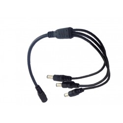 Spliter pentru Banda LED 12V, 1 mama - 3 tata, cablu 40 cm