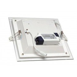 Spot LED Patrat sticla 12W 160 mm Spot LED Patrat sticla 12W 160 mm