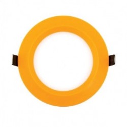 Spot LED 6W Slim portocaliu rotund 140 mm Spot LED 6W Slim portocaliu rotund 140 mm