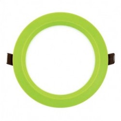 Spot LED 6W Slim verde rotund 140 mm Spot LED 6W Slim verde rotund 140 mm